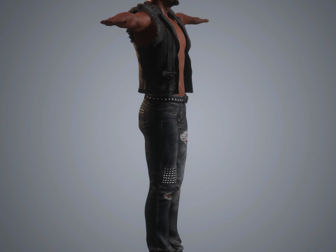 Diddy Character 3D Model