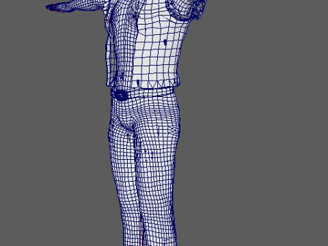 Diddy Character 3D Model