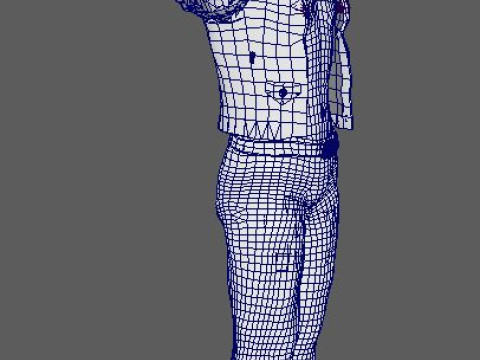 Diddy Character 3D Model