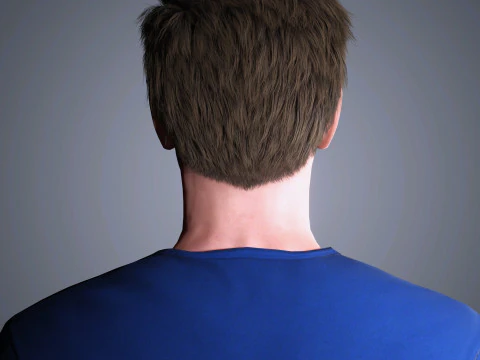 Nicolas Cage Character 3D Model