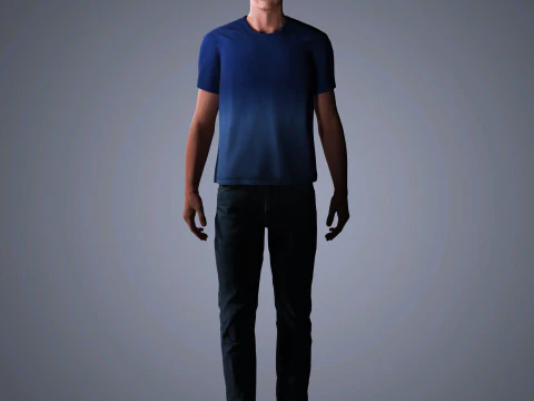 Nicolas Cage Character 3D Model