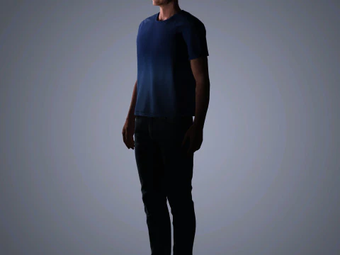 Nicolas Cage Character 3D Model