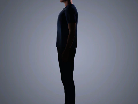 Nicolas Cage Character 3D Model