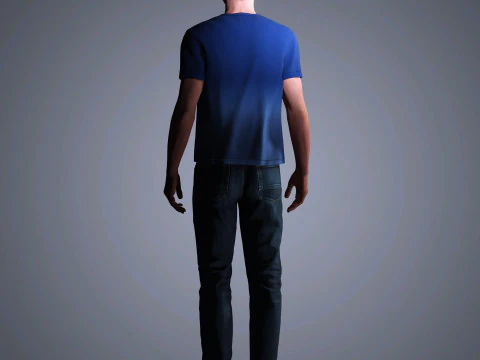 Nicolas Cage Character 3D Model