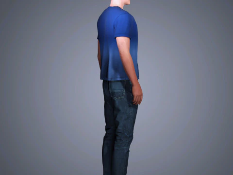 Nicolas Cage Character 3D Model
