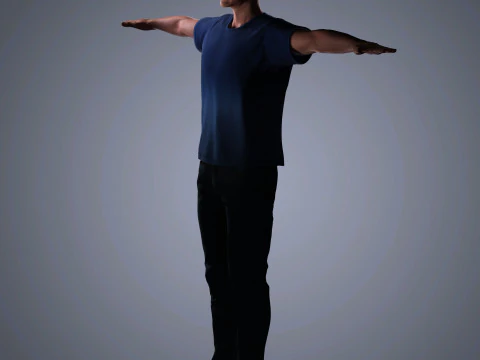 Nicolas Cage Character 3D Model