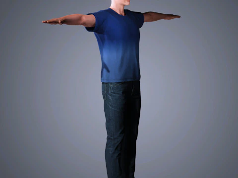 Nicolas Cage Character 3D Model