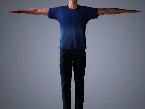 Nicolas Cage Character 3D Model