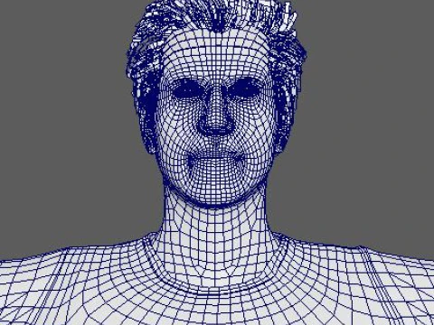 Nicolas Cage Character 3D Model