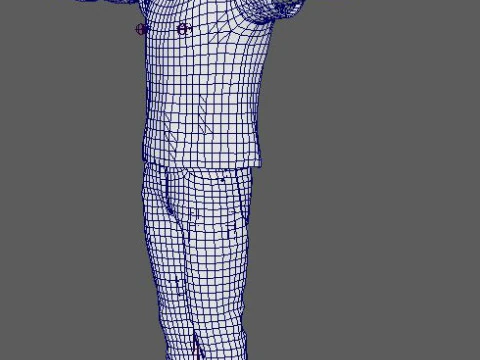 Nicolas Cage Character 3D Model