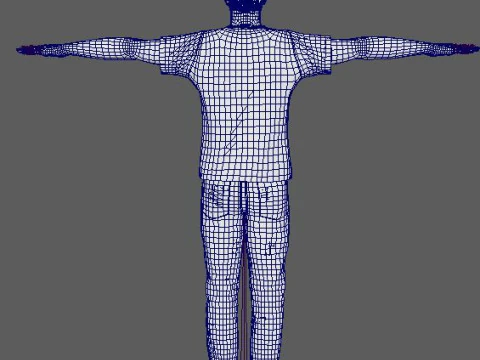Nicolas Cage Character 3D Model