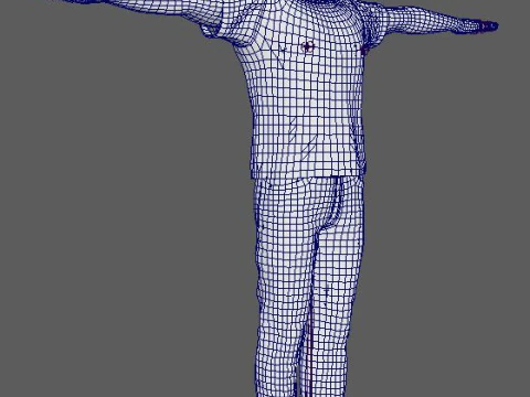 Nicolas Cage Character 3D Model