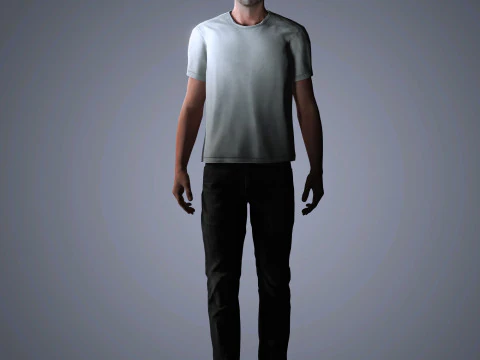 Pep Guardiola Character 3D Model
