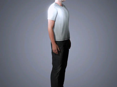 Pep Guardiola Character 3D Model