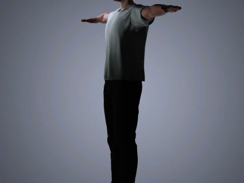 Pep Guardiola Character 3D Model