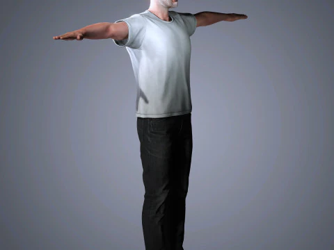 Pep Guardiola Character 3D Model