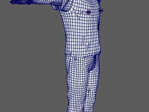 Pep Guardiola Character 3D Model