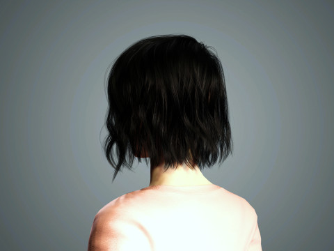 Kendall Jenner Character 3D Model