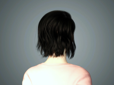 Kendall Jenner Character 3D Model