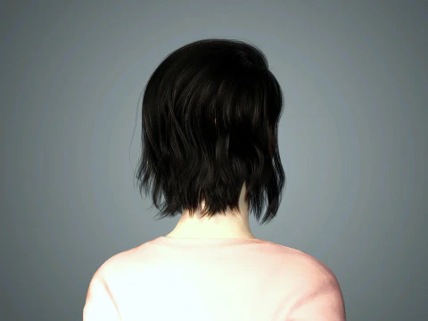Kendall Jenner Character 3D Model