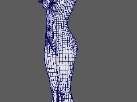 Kendall Jenner Character 3D Model