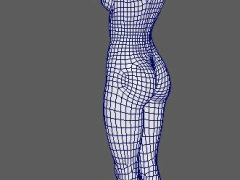 Kendall Jenner Character 3D Model