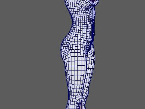 Kendall Jenner Character 3D Model