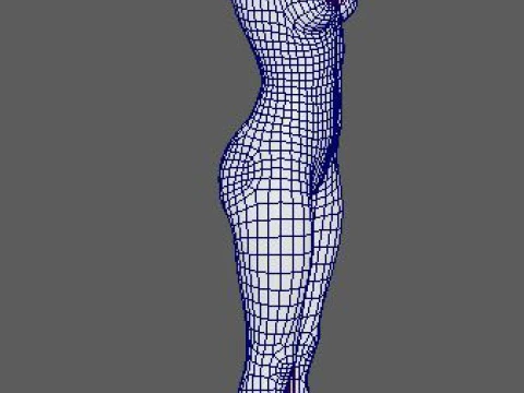 Kendall Jenner Character 3D Model