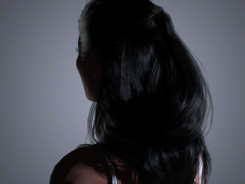 Salma Hayek Character 3D Модель