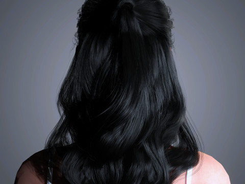 Salma Hayek Character 3D Модель