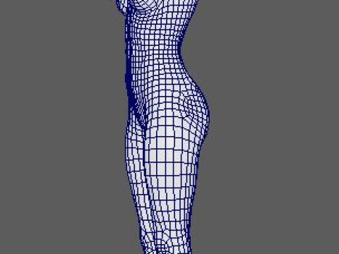 Salma Hayek Character 3D Модель