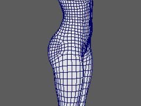 Salma Hayek Character 3D Model