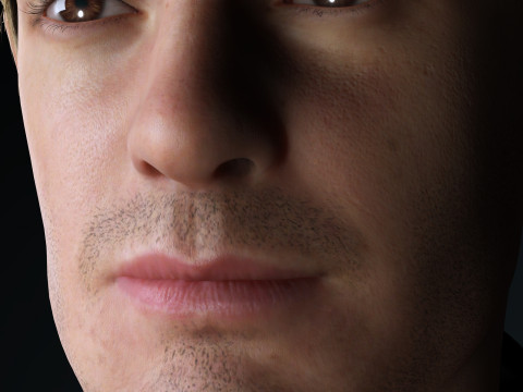 Andrew Garfield Character Low-poly 3Dモデル