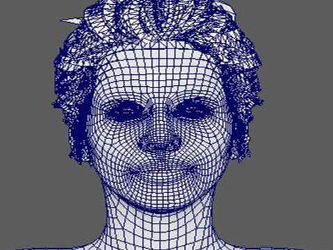 Beyonce Character Low-poly 3Dモデル