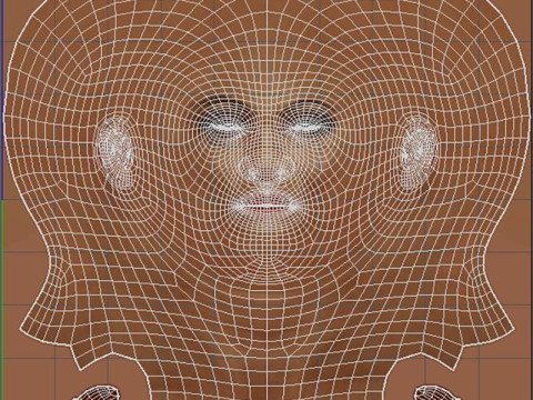 Tyra Banks Character Low-poly Model 3D