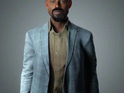 Sterling K Brown Character Low-poly 3D Model