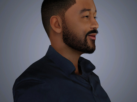 John Legend Character 3Dモデル