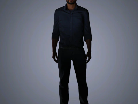 John Legend Character 3D Model