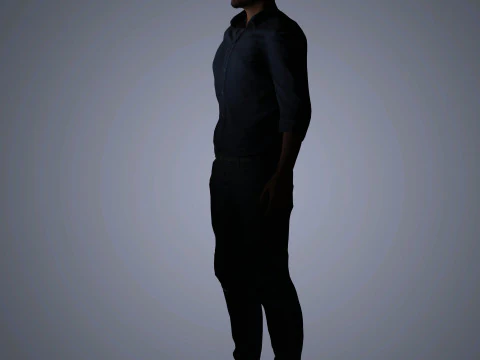 John Legend Character 3D Model