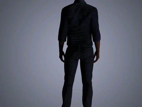 John Legend Character 3D Model