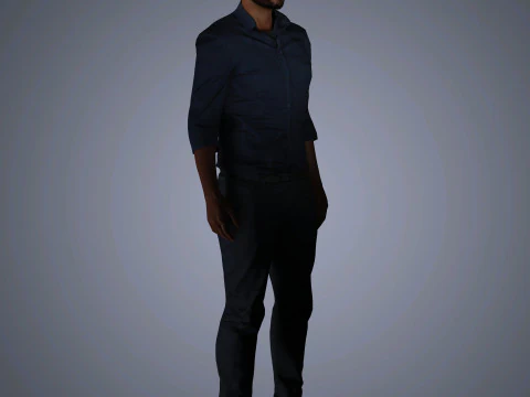 John Legend Character 3D Model