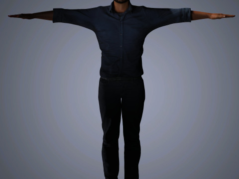 John Legend Character 3Dモデル