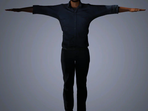 John Legend Character 3D Model