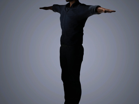 John Legend Character 3Dモデル