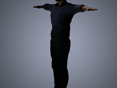 John Legend Character 3D Model