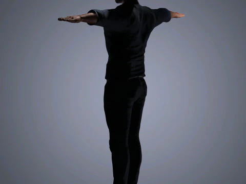 John Legend Character 3D Model