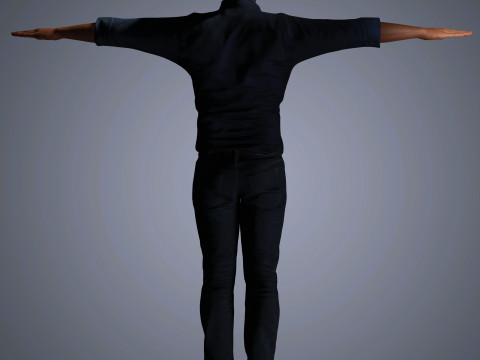 John Legend Character 3Dモデル