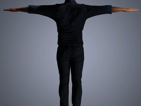 John Legend Character 3D Model