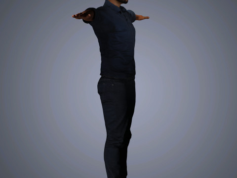 John Legend Character 3Dモデル