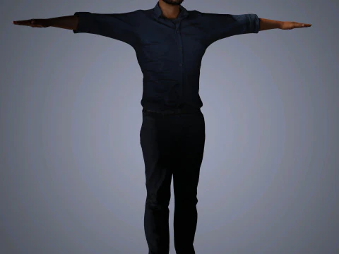 John Legend Character 3D Model